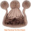Γυναικείο χειμωνιάτικο καπέλο Beanie Circle Set Κασκόλ Pompoms Περουβιανό σκι χιόνι αυτί 8