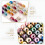 AUQ Silk Sewing Thread Professional Embroidery Floss Practical Threads Multi-function Metallic Colored DIY 3