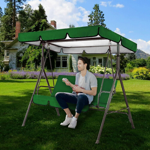 Swing Canopy Replacement Cover Waterproof 2-3 Seat 1