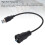 Conector USB3.0 impermeable 0.3m 1.5A Montaje en panel 10