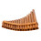 Bamboo Panpipe Woodwind Instrument 15 Pipes 7