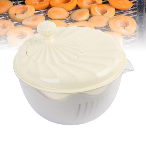 Manuelle Salatschleuder mit Spülschüssel – lebensmittelechtes ABS, 1