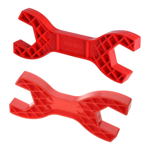 Clé à douille double pour douche en plastique 160 mm 2