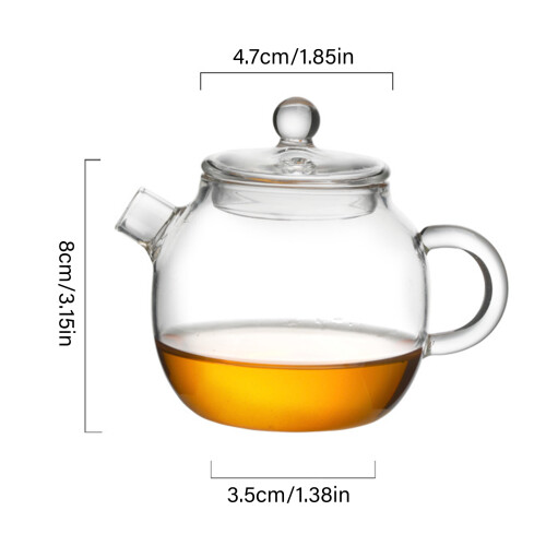 Praktischer Teezubereiter für Einzelbenutzer. Bruchsichere-250ML 2