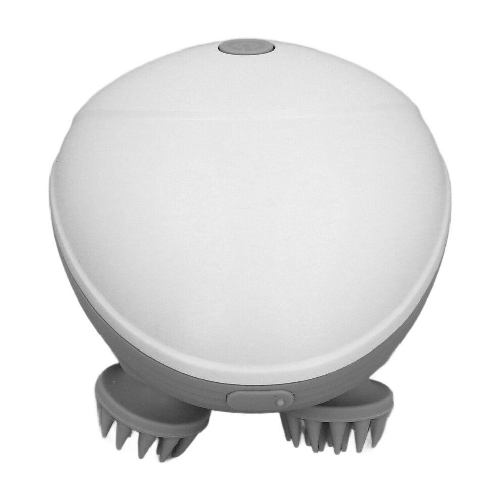 White Mini Electric Head & Scalp Massager 9118Cm 5W