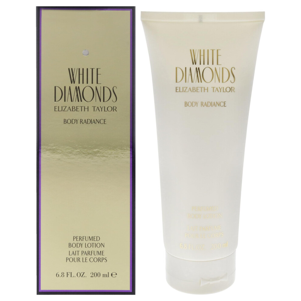 New Elizabeth Taylor Women's Diamonds Body Lotion, 6.8 Oz/ 200 Ml White