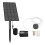 Solar Pond Oxygenator Kit, 0.8L/min Bubble Output, 5V 2.5W 3