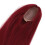 Parrucca per bambole Pro resistente al calore, lunga e liscia, rosso vino 9