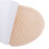 Coussin de talon 5 pièces Beige Taille unique Velours 12