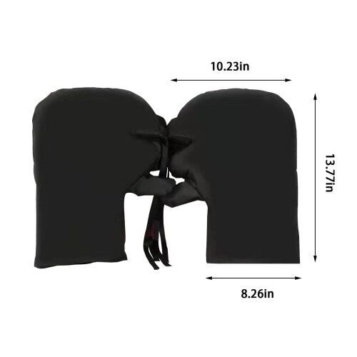 Motorcycle Handlebar Muffs Thermal Gloves for Cold Weather 2