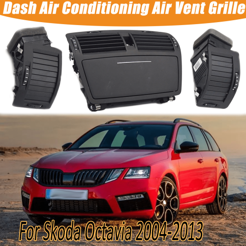 Στεφάνη αεραγωγού ταμπλό AC για Skoda Octavia2004–2013, Αντικαθιστά το 2
