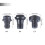 Schwarze Silikon-Weinstopper (6er-Pack) 3