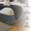 Jupe de lit Queen 152 x 203 cm avec retombée de 41 cm, grise 5