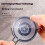 ABS shower head wall mount bracket portable sturdy 4