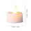 Flammenlose LED-Teelichter mit Timer, 3,8 x 4,3 cm, 3er-Pack 3