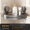 Stainless Steel Shower Caddy with Hooks1Pack 5