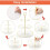 Présentoir à cupcakes à 3 étages Coitak – PP alimentaire, bordure dorée 5