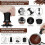 Ensemble de 10 accessoires pour machine à expresso – Acier inoxydable, 53 mm 3