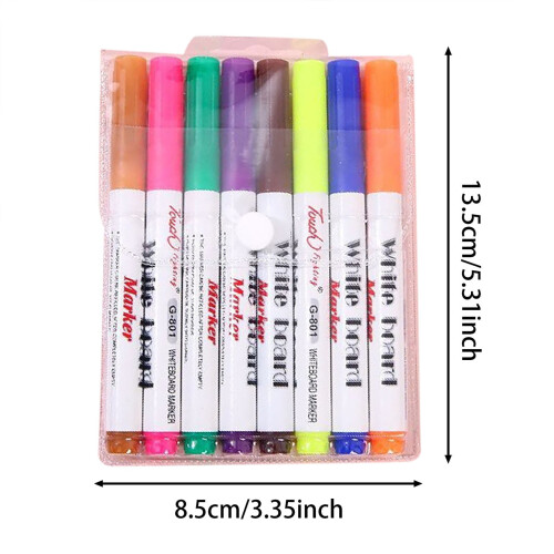 8/12 Magical Floating Drawings Bundle Kiddies Create Magical Floating Drawings Bundle Doodle Water Floating Pens (1ml) 2