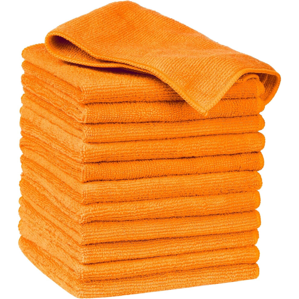 50 Pack Microfiber Cleaning Cloths 12 X 12 Inches 9058772225443