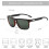 Gloiní Gréine Cearnógacha Polaraithe Fir TR90Frame UV400 3
