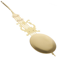 Vervanging van de slinger van een staande klok, onderdeel van de slinger zelf te vervangen of te repareren, wandklok, benodigdheden voor wandklokken,
