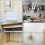 Tringle à rideaux extensible blanche, réglable de 45 à 145 cm 4