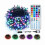Χριστουγεννιάτικες λάμπες RGB 33ft100LED με τηλεχειριστήριο, ρύθμιση έντασης και 1