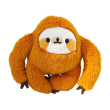 Jucărie de pluș leneș realistă, păpușă animală moale agățată pentru copii, decor de cameră/rucsac Kawaii, cadou de ziua de naștere -