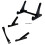 Ergonomic Mechanical Keyboards Holder Stand with Customizable Angle and Height Setting Keyboards Support 3