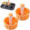 2-delte mini tærteforme 8,5x5x5 cm non-stick PP 1