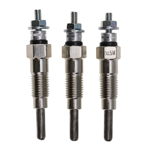 3x gløderør 129155-77800 til Yanmar John Deere 4010 4100 4110 670 755 756 770