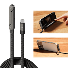 240W USB-C ladekabel med sammenleggbart stativ 1,5 m