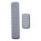 Coussinet de massage gris texturé pour clavier, repose-poignets, support pour ordinateur. 1