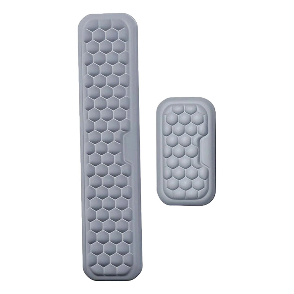 Massage Texture Pad Keyboards Hand Rest Keyboards Wrist Pad Wrist Support Computer For Rest Gray 9485826525462