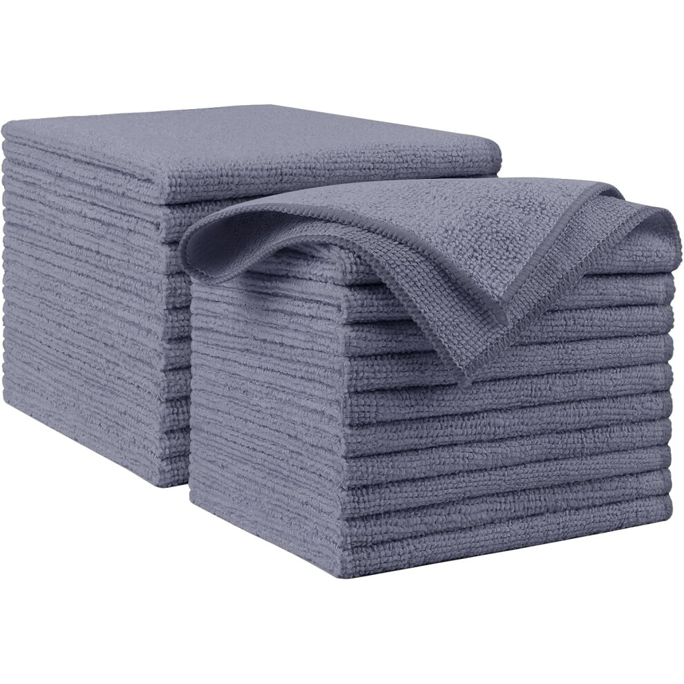 Microfiber Cleaning Cloth Absorbent Premium 50 Pack 12X12 971050225364