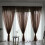 Διαφανείς κουρτίνες US Home Pinch Pleat, 40"x80", λευκές, 7 πάνελ, φιλτράρισμα φωτός, 1