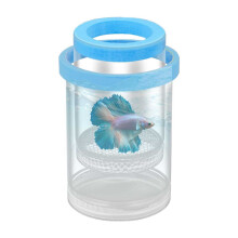 Cutie izolatoare plutitoare pentru pești de acvariu, transparentă, 1 buc.