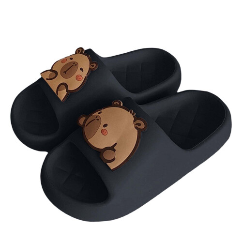 Παντόφλες για γυναίκες, Χαριτωμένα και Capybara EVA Thong Σανδάλια Casual Home με μαλακή σόλα,