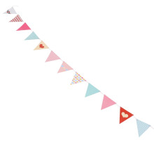 Banner de hârtie cu steaguri triunghiulare colorate pentru decorarea petrecerilor, culori asortate, material sigur, 10 bucăți