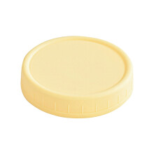 50% Off!Jars Lids Unlined Ribbed Plastic Cup Lids Leakproof Storage Bottle Lids for Regular Mouth Jars
