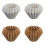 Natural Unbleached Coffee Filter Paper 200 Pcs 1