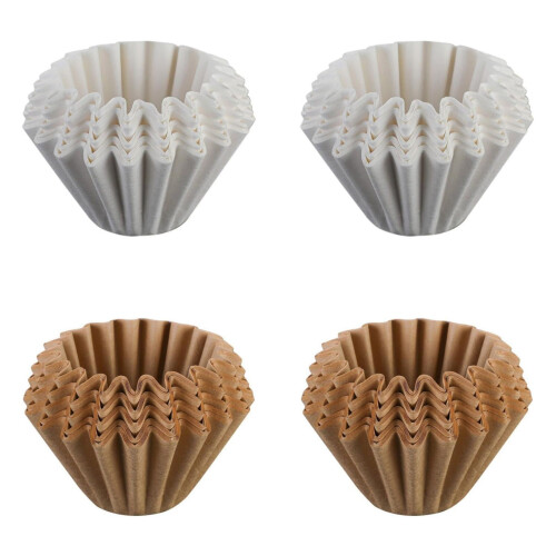Natural Unbleached Coffee Filter Paper 200 Pcs