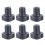 Schwarze Silikon-Weinstopper (6er-Pack) 1