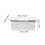 Drain Bucket Mop Pail Large Capacity Sturdy Structure PP Plastic for Housekeeping 1Set 2