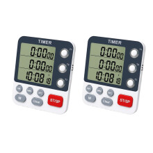 Small 3 Way Countdown Timer with Alarm ABS Casing Digital Timer Precisions Small Timer for Efficient Time Management