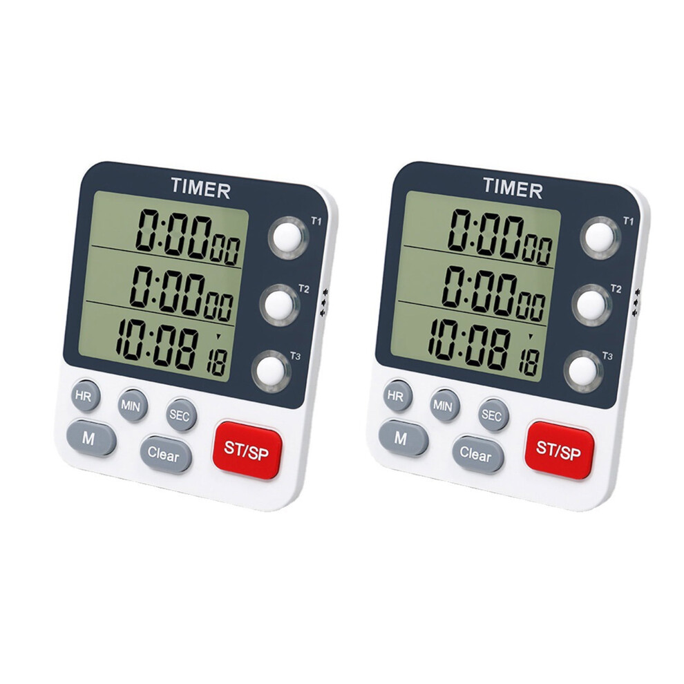 Digital Countdown Timer ABS Casing 3-Function