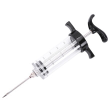 Kit de jeringa para marinar barbacoa de 50 ml con 2 agujas