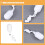 2-Pack Float Valve for Water Tanks, Easy to Install, White Plastic, Suitable for Various Applications 6