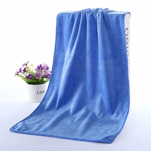 Σετ πετσετών μπάνιου μικροϊνών 2 τεμάχια 75x35cm